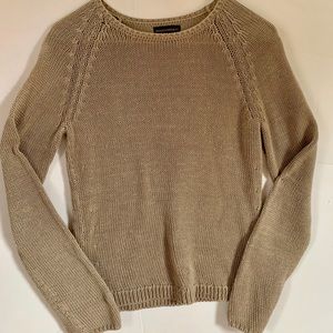 Banana Republic cotton crew neck sweater